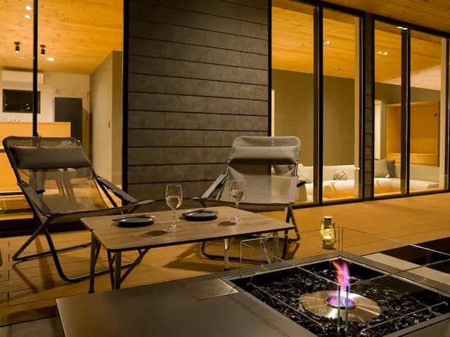 テラス  / ファイヤーピット