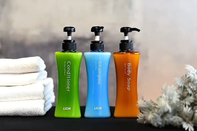 シャンプー、コンディショナー、ボディーソープ