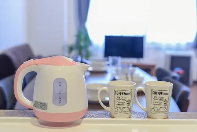電気ケトルあり！