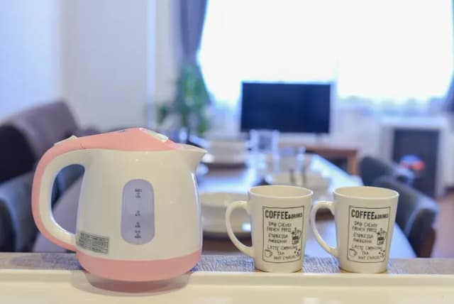電気ケトルあり！