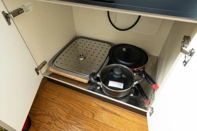 鍋、フライパン用意しています☆