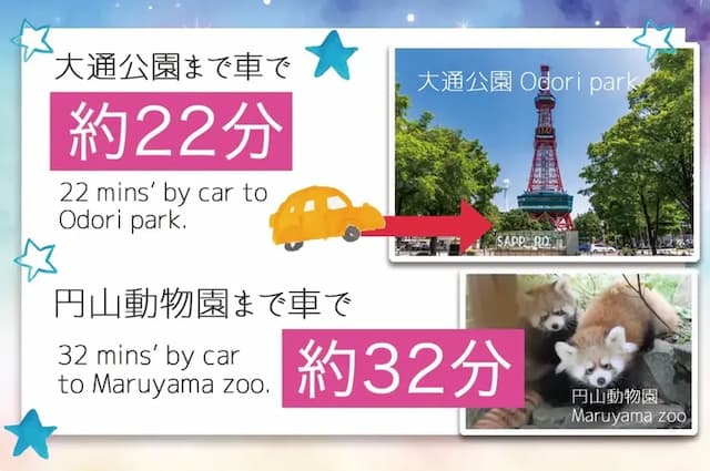 車があればどこへ行くのも便利！