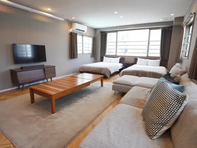 TABISAI HOTEL PREMIUM 博多-中洲-【2020年OPEN】福岡最大級贅沢な広さ貸切ホテル★最大16名★中洲川端駅2分-8