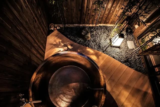 【京町屋の一棟貸し】信楽焼露天風呂東山三条●京蘭ー白川邸●-【コロナ対策ばっちり】露天風呂付京町屋一棟貸切素泊まりプラン 白川邸-8