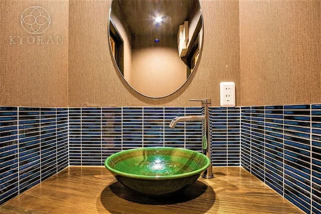 [Rental building of Kyomachiya] Shigaraki ware open-air bath Higashiyama Sanjo ● Kyoran-Shirakawa House ●-Kyomachiya with open-air bath Private room plan Shirakawa House-14