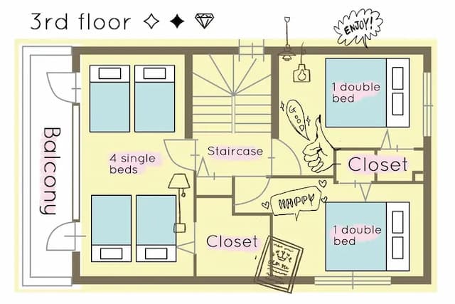 南12旅居 S12｜中島公園通站步行6分/免費停車位/近中島公園-包棟 ~ 最多12人-9