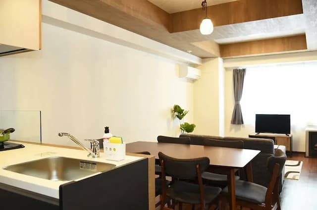 キッチンでお料理も楽しめます