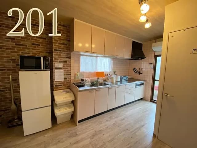 蘋果之家-2｜近海遊館&大阪港&環球影城-201號房 包層 雙洗臉台-9