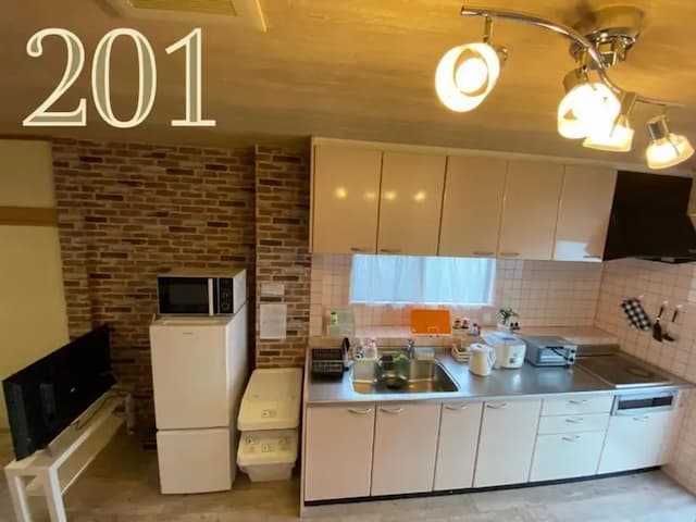 蘋果之家-2｜近海遊館&大阪港&環球影城-201號房 包層 雙洗臉台-10