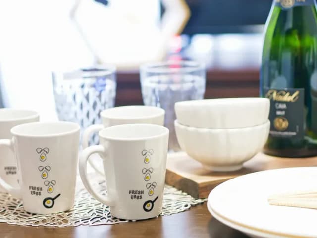 食器もご用意しております