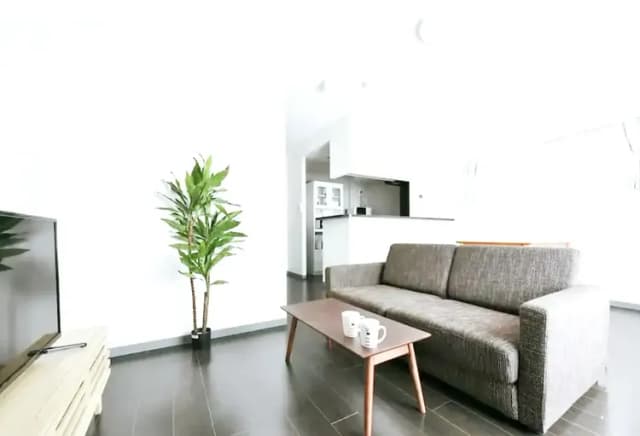 ソファでゆったり