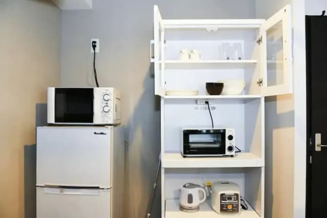 戸棚に色々入っています