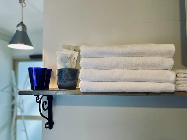 バスタオル＆歯ブラシ