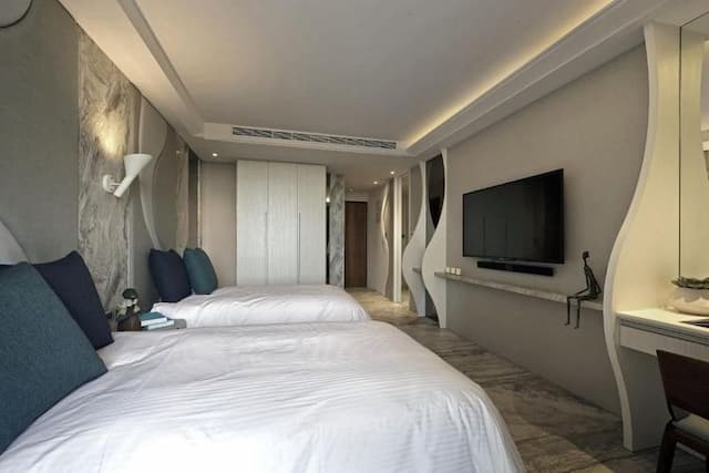 DOHOHOTEL-Classic Twin Room (No Meat Food)-4