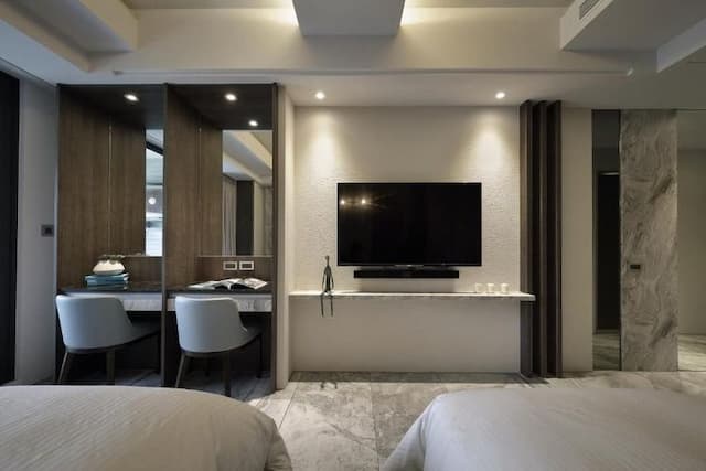 DOHOHOTEL-Classic Twin Room (No Meat Food)-3