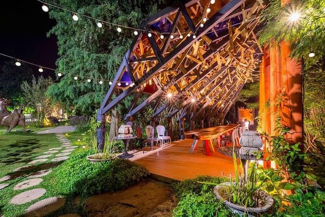 寨酌然野奢庄園｜親子野趣露營、一泊二食-【野趣露營】野鴿區|公共衛浴-9