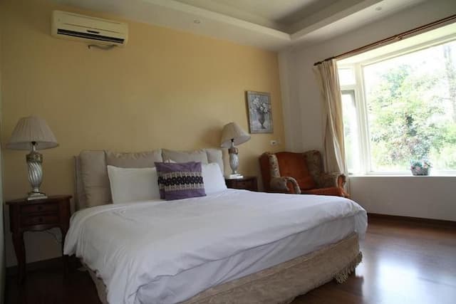 房型為兩張單人床或一大雙人床