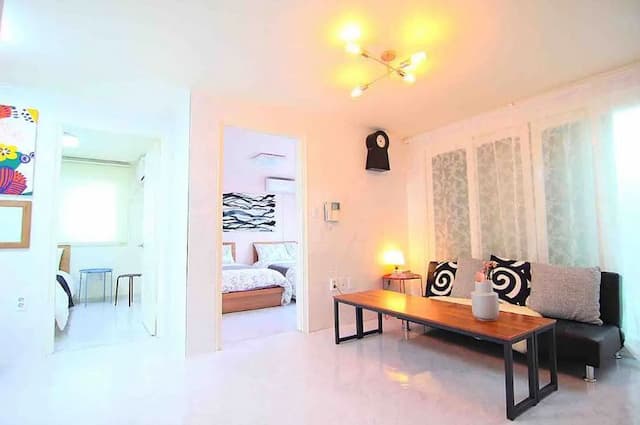 陳&蘇吉居 VII｜7分鐘到弘大入口站 近延央公園-8-16人入住 (401號房)-3