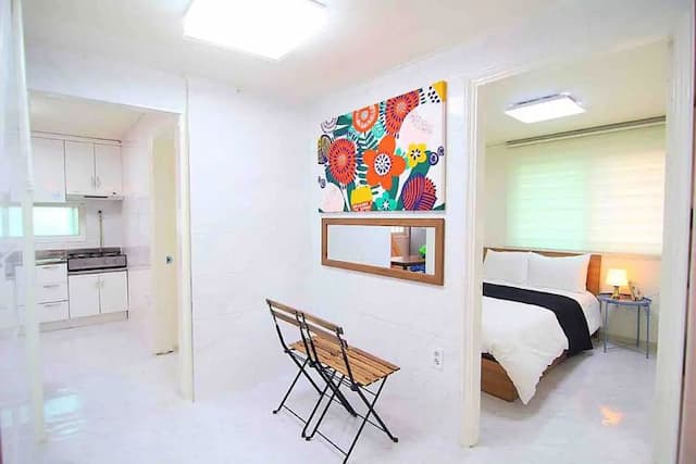 陳&蘇吉居 VII｜7分鐘到弘大入口站 近延央公園-8-16人入住 (401號房)-4