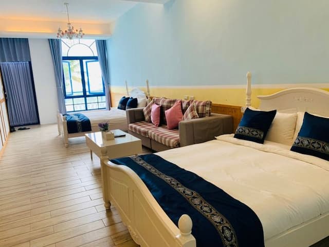 太平洋渡假村-16坪豪華海景雙床房-1