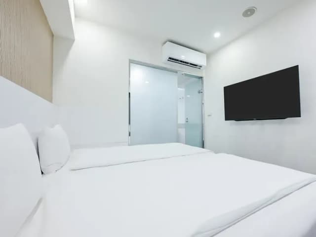 雀客快捷台北永康｜永康街商圈旁、緊靠捷運站、交通便利-純捷雙床客房(無窗)-8