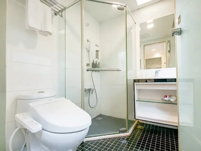 雀客快捷台北永康｜永康街商圈旁、緊靠捷運站、交通便利-敏捷雙床客房-9