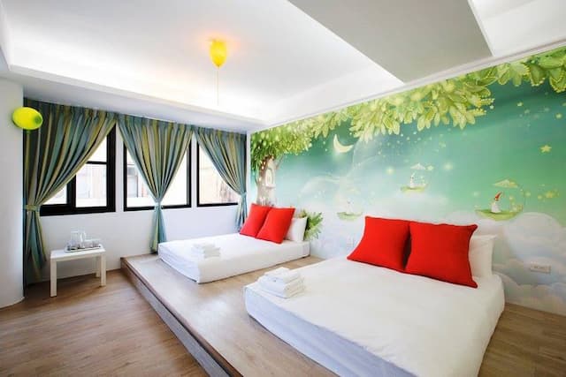 知竹常樂主題民宿-童樂會四人房（不含早）-1