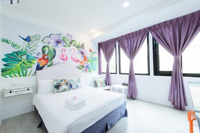 知竹常樂主題民宿-熱帶林雙人房（不含早）-1