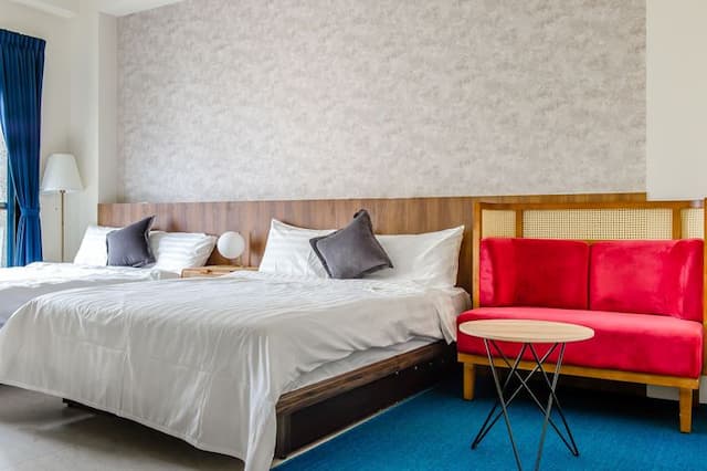 Choco style inn-Superior Quadruple Room with Balcony-B301-3