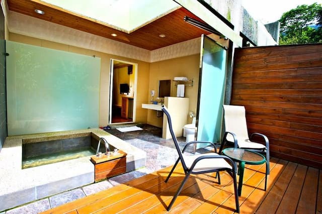 新竹尖石峇里森林溫泉渡假村-精緻雙人房-5