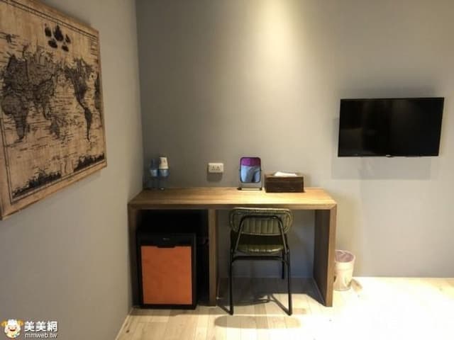 九份喜來園景觀民宿-203-側面海景雙人房Double Room with Side Sea View【不挑房】-4