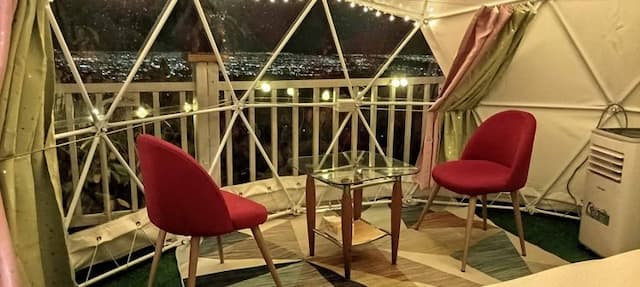 스카이 라운지 b&b, 대만, 일월담, 시투 근처 seukai launji b&b, daeman, il-woldam, situ geuncheo-Luxury Camping Tent Suite for 2 People-3