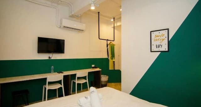 曼谷埃利斯酒店 (The Ellis Bangkok)-三人間 - 私人浴室 (Triple room with private bathroom)-2