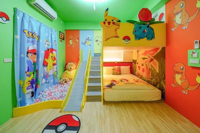 HAN TIAN TOMG YU-Room 202 Pokémon Quadruple Room-2