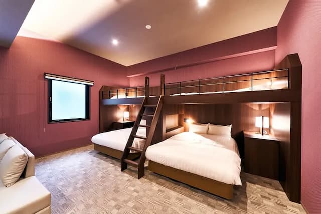 Rakuten STAY Kokura Station-4-family room-1