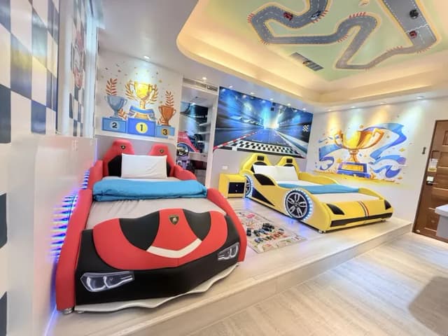 Little Ryukyu Boath House B & B-Triple Room - Speed ​​Racing 2F-2