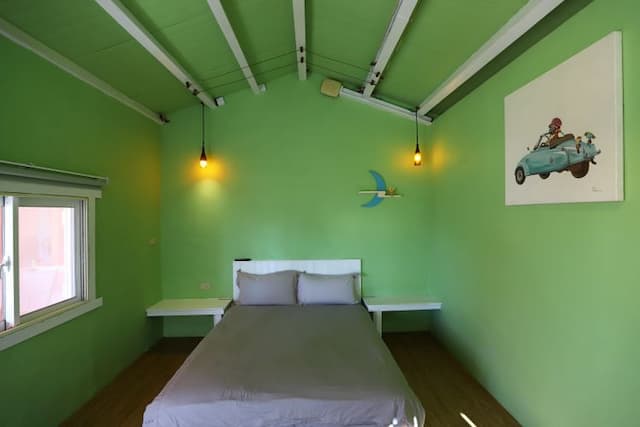 八柴哈哈寵物友善民宿-101雙人房（有陽台、浴缸）-3