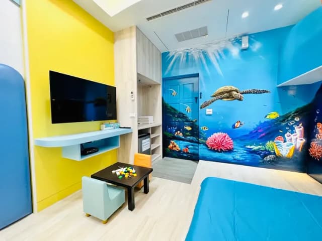 Little Ryukyu Boath House B & B-Family Room for Four - Submarine-Style Slide 2F-8