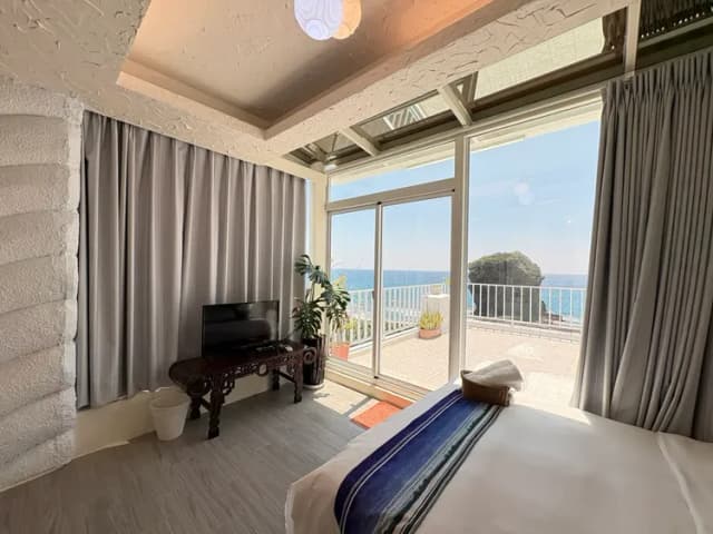 墾丁明君旅棧｜帆船石正對面-【511】面海二人房-4