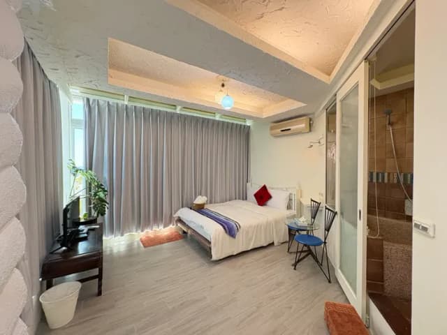 墾丁明君旅棧｜帆船石正對面-【511】面海二人房-11