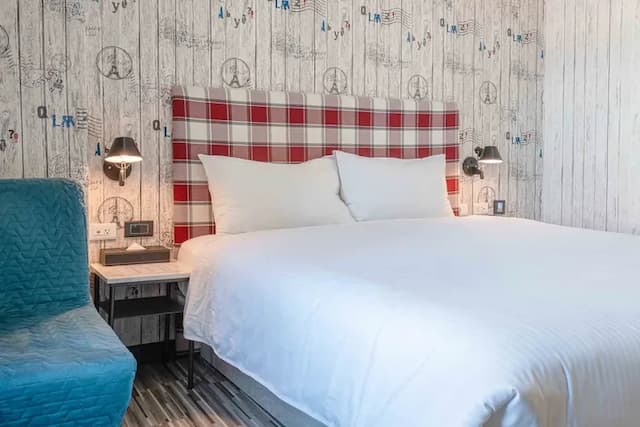 雀客旅館台中自由-景觀雙人客房(市景)-2