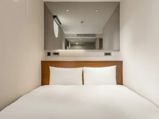 CHECK inn Taipei Xinyi-Standard Double Room without Window-8