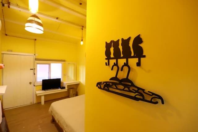 八柴哈哈寵物友善民宿-102 雙人房（有陽台）-4