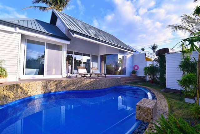 Kenting Calla Lily Villa-Four-person single-family swimming pool Villa (1 room with 2 double beds. There are attic stairs)-1