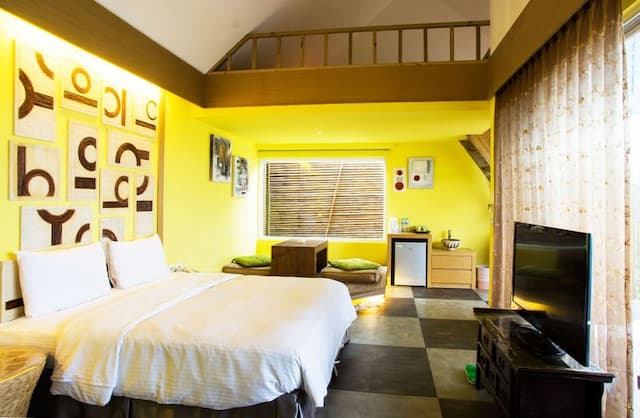 Kenting Calla Lily Villa-Four-person single-family swimming pool Villa (1 room with 2 double beds. There are attic stairs)-2