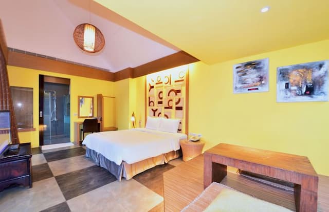 Kenting Calla Lily Villa-Four-person single-family swimming pool Villa (1 room with 2 double beds. There are attic stairs)-4