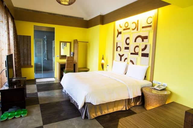 Kenting Calla Lily Villa-Four-person single-family swimming pool Villa (1 room with 2 double beds. There are attic stairs)-3