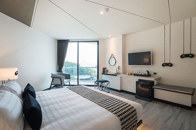 메라 마레 호텔 (Mera Mare Pattaya)-디럭스 씨뷰 더블 (룸온리)-2