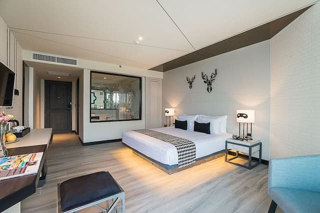 메라 마레 호텔 (Mera Mare Pattaya)-디럭스 씨뷰 더블 (조식포함 객실)-3