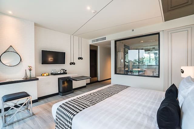 메라 마레 호텔 (Mera Mare Pattaya)-디럭스 씨뷰 더블 (조식포함 객실)-4